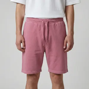 Men's Maroon Sweat Shorts