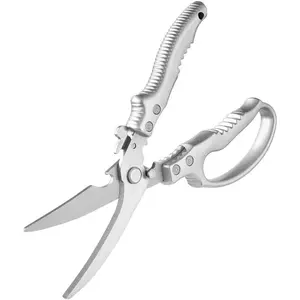 Ultimate Kitchen Scissors: Heavy-Duty Poultry Shears That Effortlessly Cut Through Bones, Fish, Veggies & Nuts. Crafted from 3Cr13 Stainless Steel. (All-Purpose Scissors, Kitchen Shears)