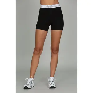 Black MotionCloud 4" Sport Spandex