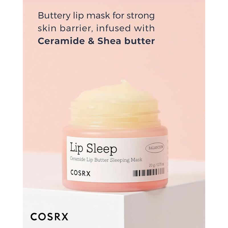 [COSRX Official] Lip Sleep - Balancium Ceramide Lip Butter Sleeping Mask (20g) | REPAIR & STRENGTHEN DRY, DAMAGED LIPS