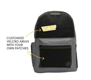 HEDi PACK BASE CAMP - Hook & Loop Backpack (Gray color)