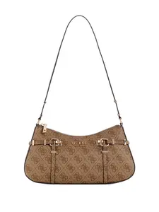 GUESS Female Leona Logo Shoulder Bag