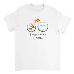 I Just Gotta Be Me Goldfish T-Shirt, Animal Tee, Gifts Shirt, Unisex Vintage Graphic Tees Gothic Grunge Y2k Emo Scene Amity Affliction Style Clothes Men Women Streetwear