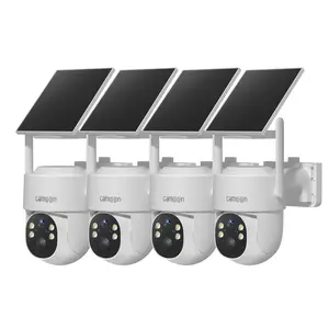 2K Solar Security Cameras Wireless Outdoor, Cameras for Home Security, Solar/Battery Powered, Two-Way Audio, Night Vision, SD/Cloud Storage