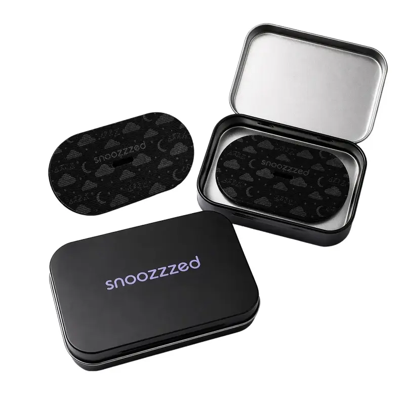 snoozzzed Mouth Tape Storage Tin - Fits 1 Month Supply of Mouth Tape Canister