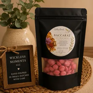 Baccarat Soy Wax Melt Dots| 2.5 oz Small Bag
