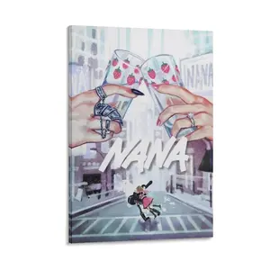 Nanas Anime Poster  Print Art Wall Painting Canvas  Gifts Modern Bedroom Decor (9) Canvas Poster Bedroom Decor Sports Landscape Office Room Decor Gift Frames Ornaments Decoration Artistic