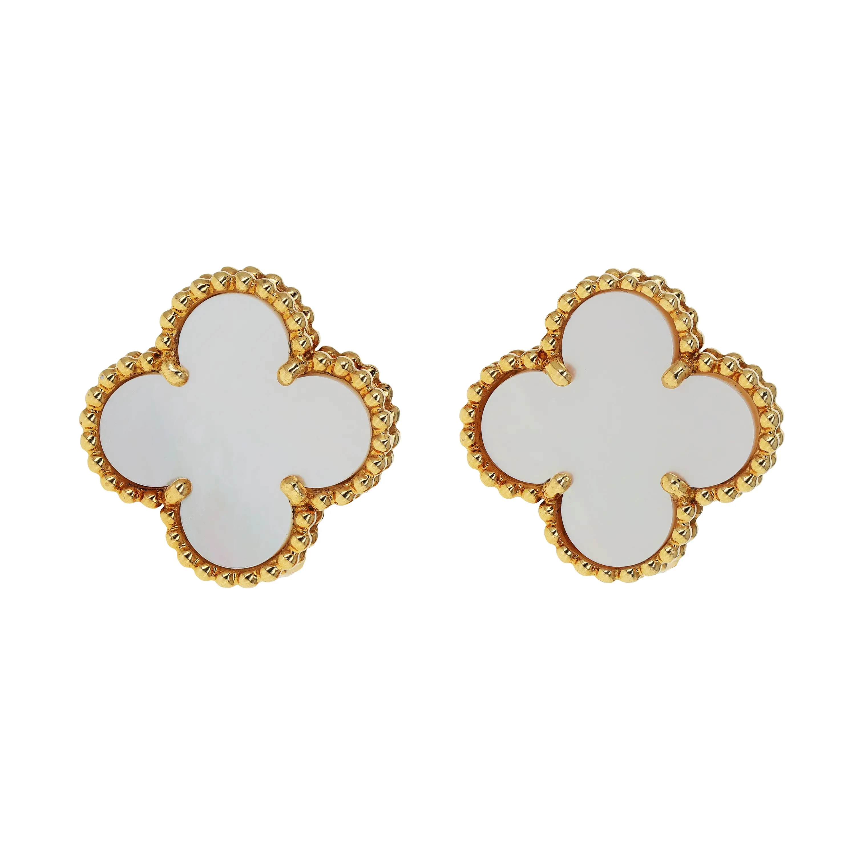 Pre-owned Van Cleef & Arpels Vintage Alhambra Earrings