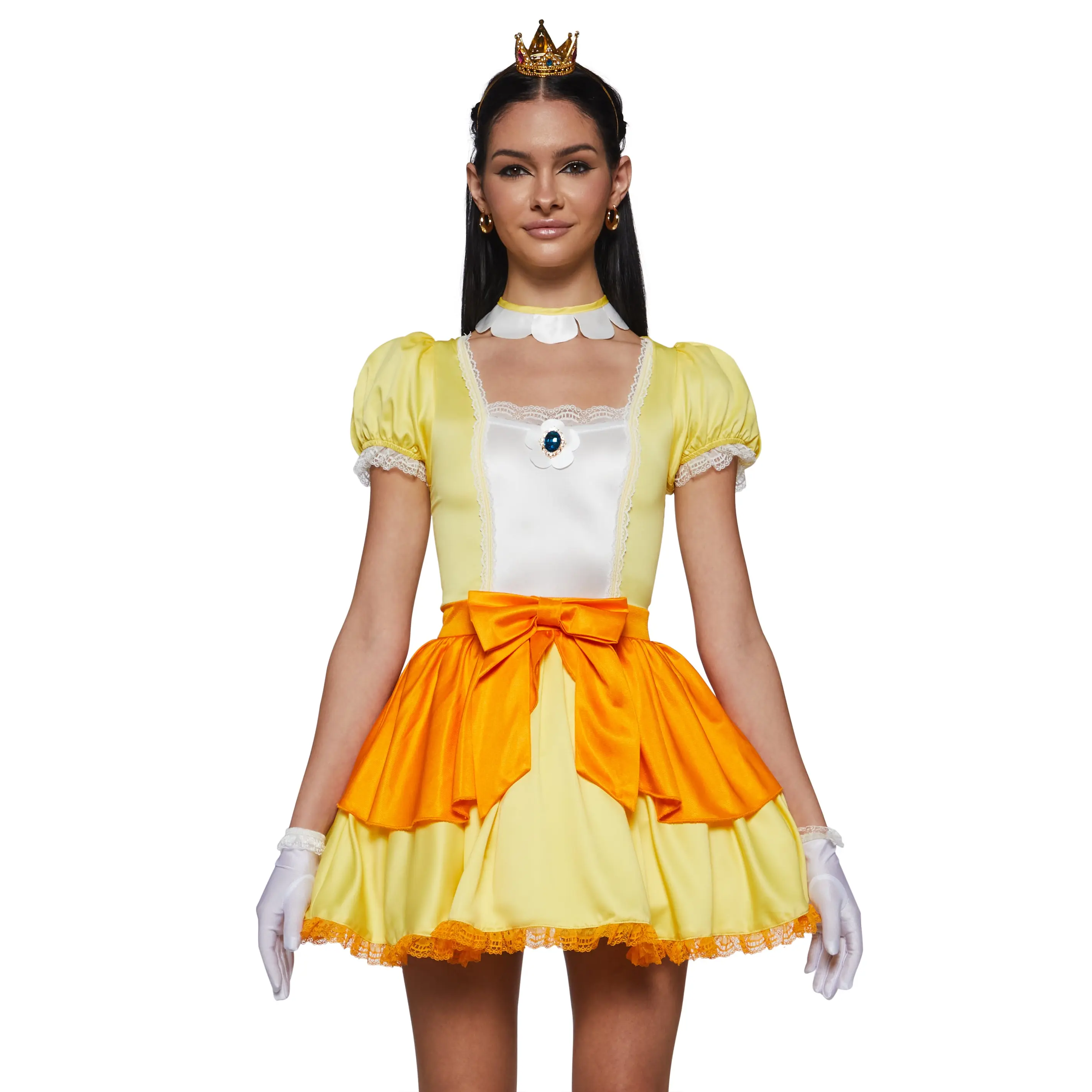 Game Yellow Princess Costume Set