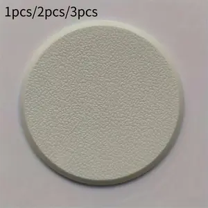 1/2/3pcs Door Stopper Pad For Wall, Self Adhesive Silicone Bumper Pad For Wall, Door Knob Stopper Protector For Wall, Silencer For Door Handle Bumper, Soft