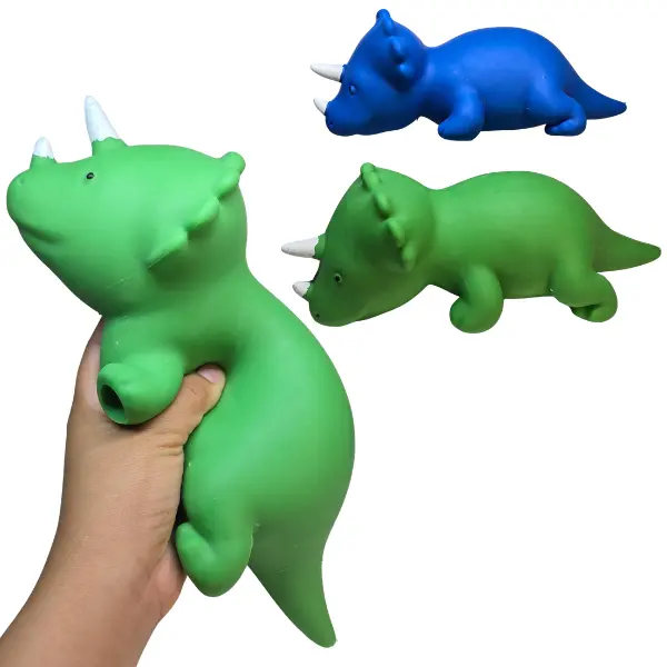 Dinosaur Squishy Triceratops Cute Large Jumbo Squishy for Stress Relief Fidgeting Funny Toy fidget Jurrasic decompression