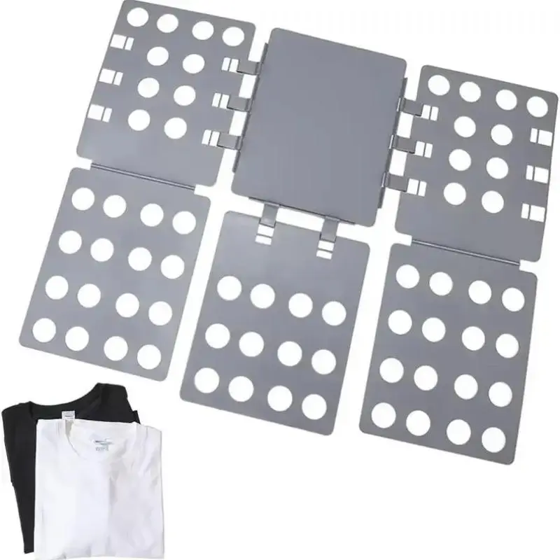 Clothes Folding Rack, Shirt Clothing Folder Board, Quick Easy Effortless Folding Clothes Organizer, Lazy Helper for Adults & Kids, Laundry Folding Tool, Compact Storage, Portable Clothes OrganizerGift.