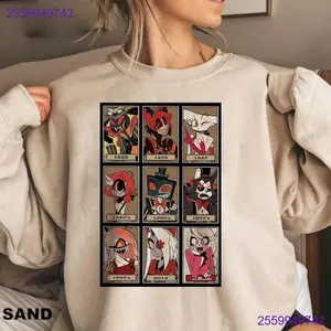 Hazbin Hotel Fat Nugget Valentine Shirt Gift Merch - Angel Dust's Pet Collection Sweatshirt