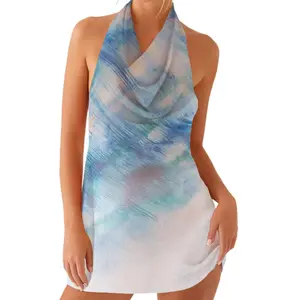 Sway Me Mini Dress- Blue