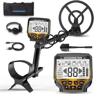 Detector for Adults – 18-Hour Battery, 10" IP68 Waterproof Coil, 6 Modes, DSP Chip for Gold, Silver, Coins, Beach & Treasure Hunting