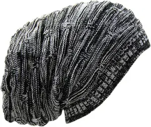 Elastic long beanie