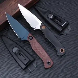 203 Outdoor Fixed Straight Knife, Linen Handle, CMP Anti Corrosion Blade, EDC Tool for Outdoor Camping, Driving, Fishing, Kitchen Knife, Best Gift.