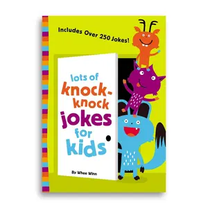 Lots of Knock-Knock Jokes for Kids – 250+ Funny Jokes, Riddles, Tongue Twisters & Puns | Fun Activity Book for Kids Ages 5-10 | Laugh Out Loud Family Humor Book