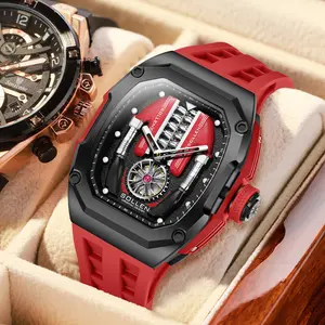 【World Cup promotions】Men’s quartz watch with original design, supercar style, engine design sports watch — an ideal gift for a boyfriend or father. Model 729