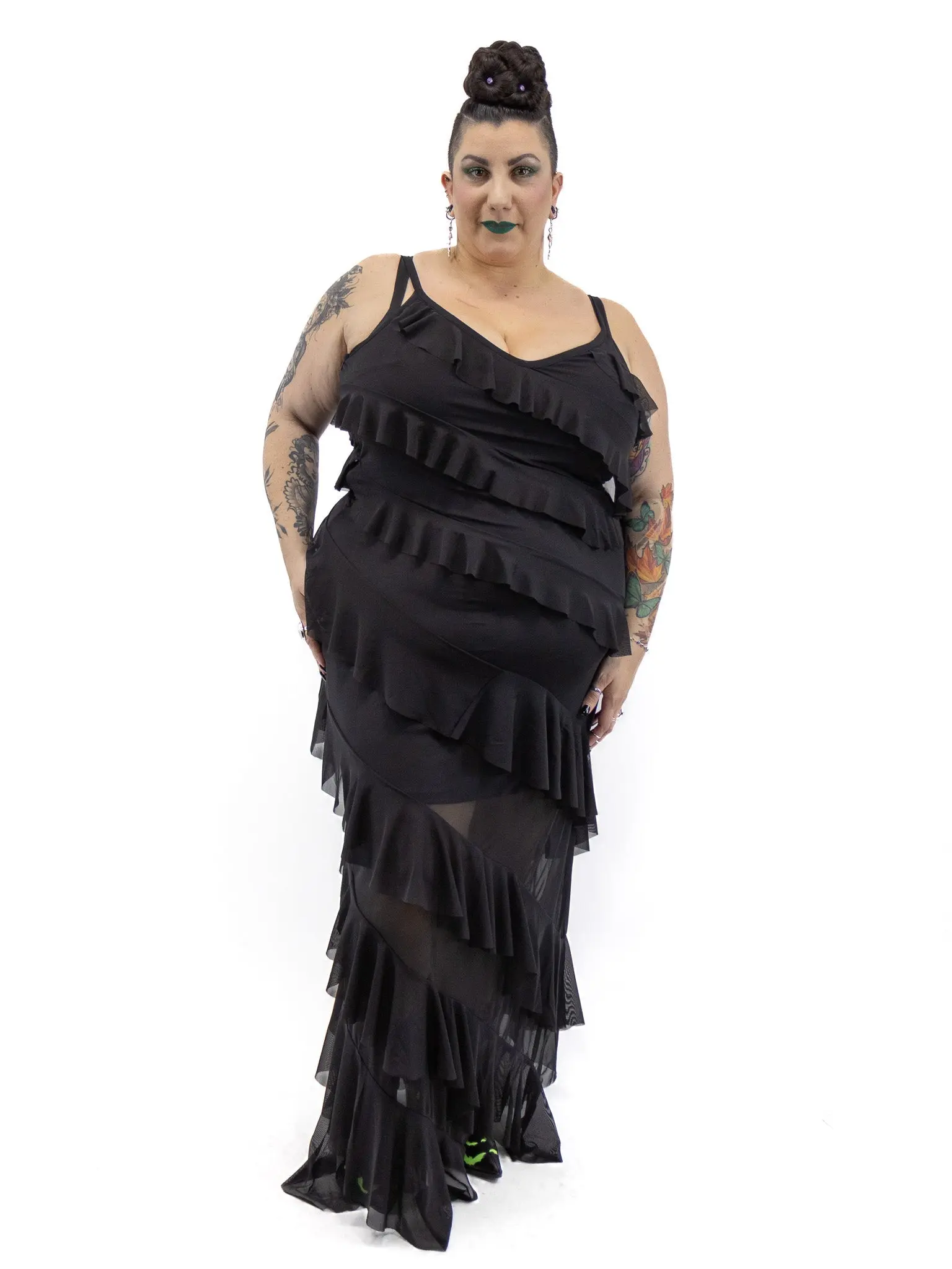 Sophie Ruffle Maxi FOXBLOOD (NO RESTOCKS!)