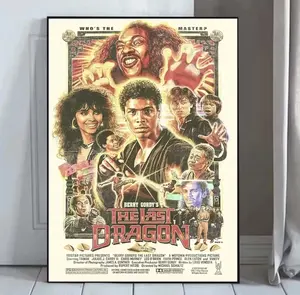 The Last Dragon Movie Vintage Poster