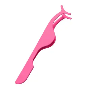SOLOHERSELF False Eyelash Applicator Makeup Tool Tweezers Clamp Plastic Cosmetic Durable Durable