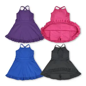 Cocokids Girls Quick-Dry Sports Dress | Athletic Dress | Active Wear for Kids UWH