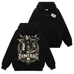 [HellRider Shop] Limited Dimebag Darrell Panteras #76 Hoodie T-Shirt Sweatshirt, Retro Vintage Unisex Graphic 90s Cotton, Gift For Heavy Metal, Rock Y2K Streetwear