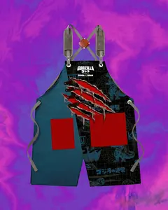 Godzilla X Boba Bear Apron