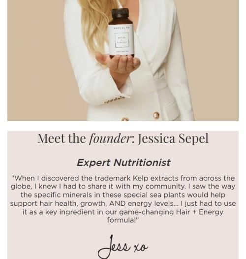 Product Introduction of JSHealth Hair + Energy 2 Months Supply | Hair Vitamins Supplement for Daily Vitality | Advanced Formula 2