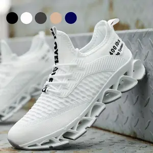 Lightweight and Breathable Men's Blade Sneakers with Odor-resistant Technology - Slip-on Sneakers with Shoelaces