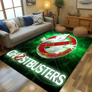 Ghostbusters (9) Stylish and creative printed pattern doormat for hallways, bathrooms, and entryways.  Home decor for living rooms, bedrooms, and bedside areas.  Suitable as Halloween, Christmas
