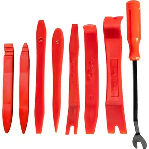 Auto Trim  Set (No Scratch Plastic  Tool Kit) - Auto Trim Tool Kit  Tools, Easy Door Panel , Fastener Removal, Clip, Molding, Dashboards, Interior Trim Tools