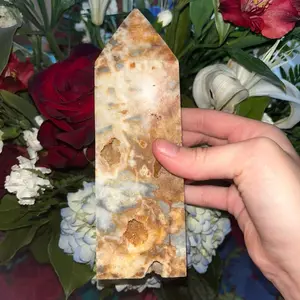 Orange Geo Druzy Quartz