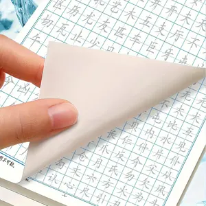 Learn 3000 Common Chinese Characters in 20 Days, Hard Cover Calligraphy Paper Practice Book, Essential Learning Aid for Writing Skills
