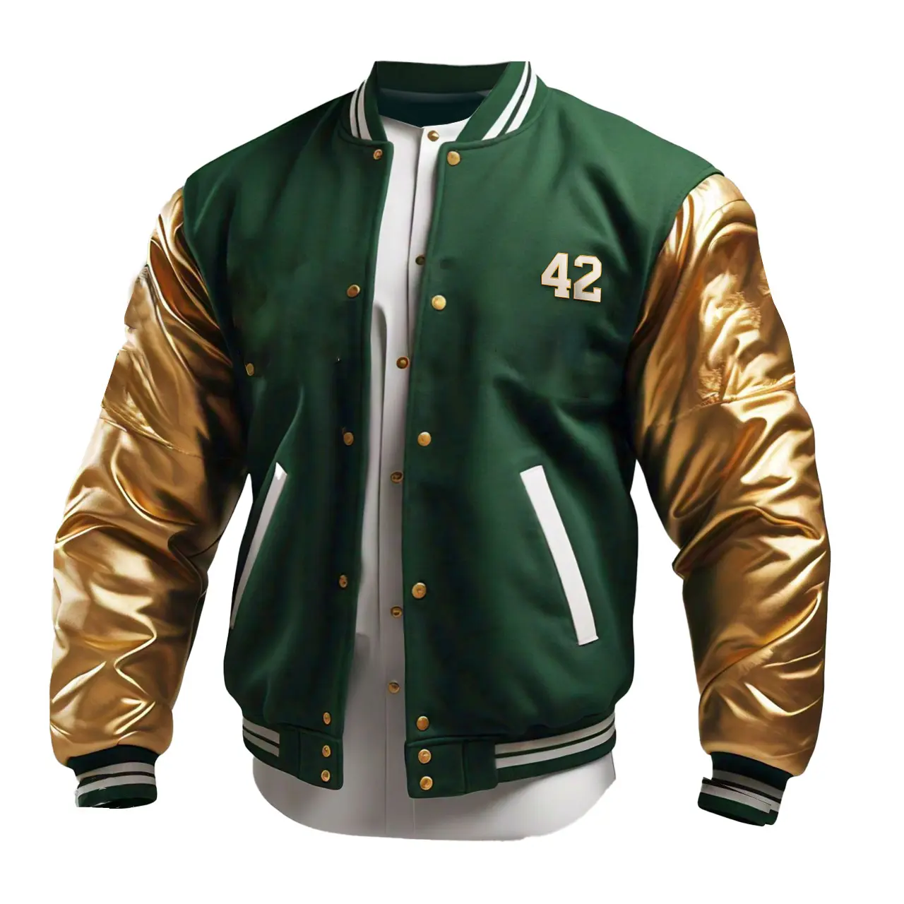 Men's Brittney Griner Baseball Varsity Jacket - Stylish Unisex Sports Outerwear
