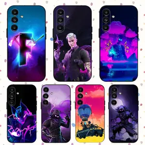 R-Royales F-Fortnites Phone Case For iPhone 17 16 15 14 13 12 11 Air Pro Max Plus Black Soft Cover