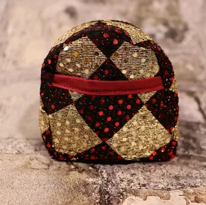 Harlequin Sparkle Backpack Coin Purse - Large Capacity for Coins Bills & Cards with Swivel Hook for Keychain Travel Essential