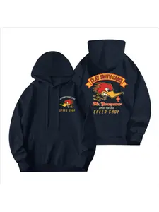 Clay Smith Cams Speed Shop Classic Racing Car Lover Hoodie, Sweatshirt, T-shirt for Casual Menswear, Perfect Racing Equipment for Enthusiasts