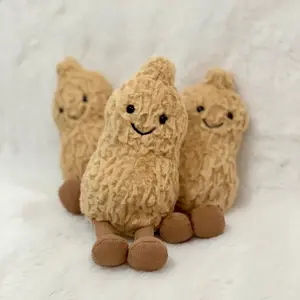 Amuseables Peanut Stuffed Toy, Amuseables Peanut Plush Toy, Soft Amuseables Peanut Plush Toy