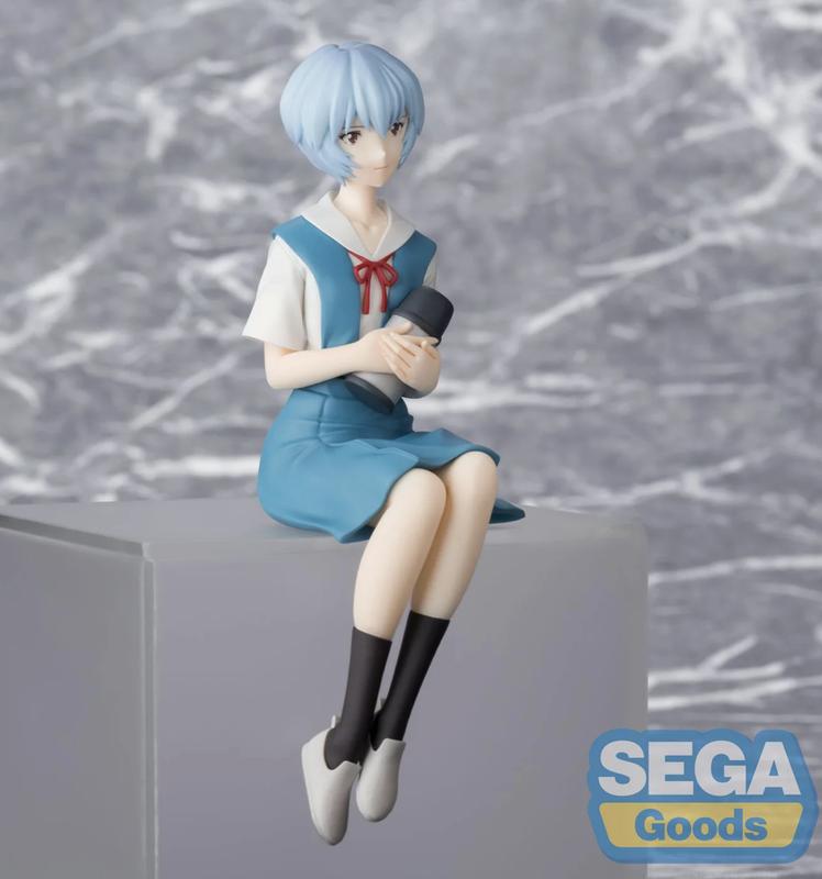 Rebuild of Evangelion Rei Ayanami Premium Perching Figure