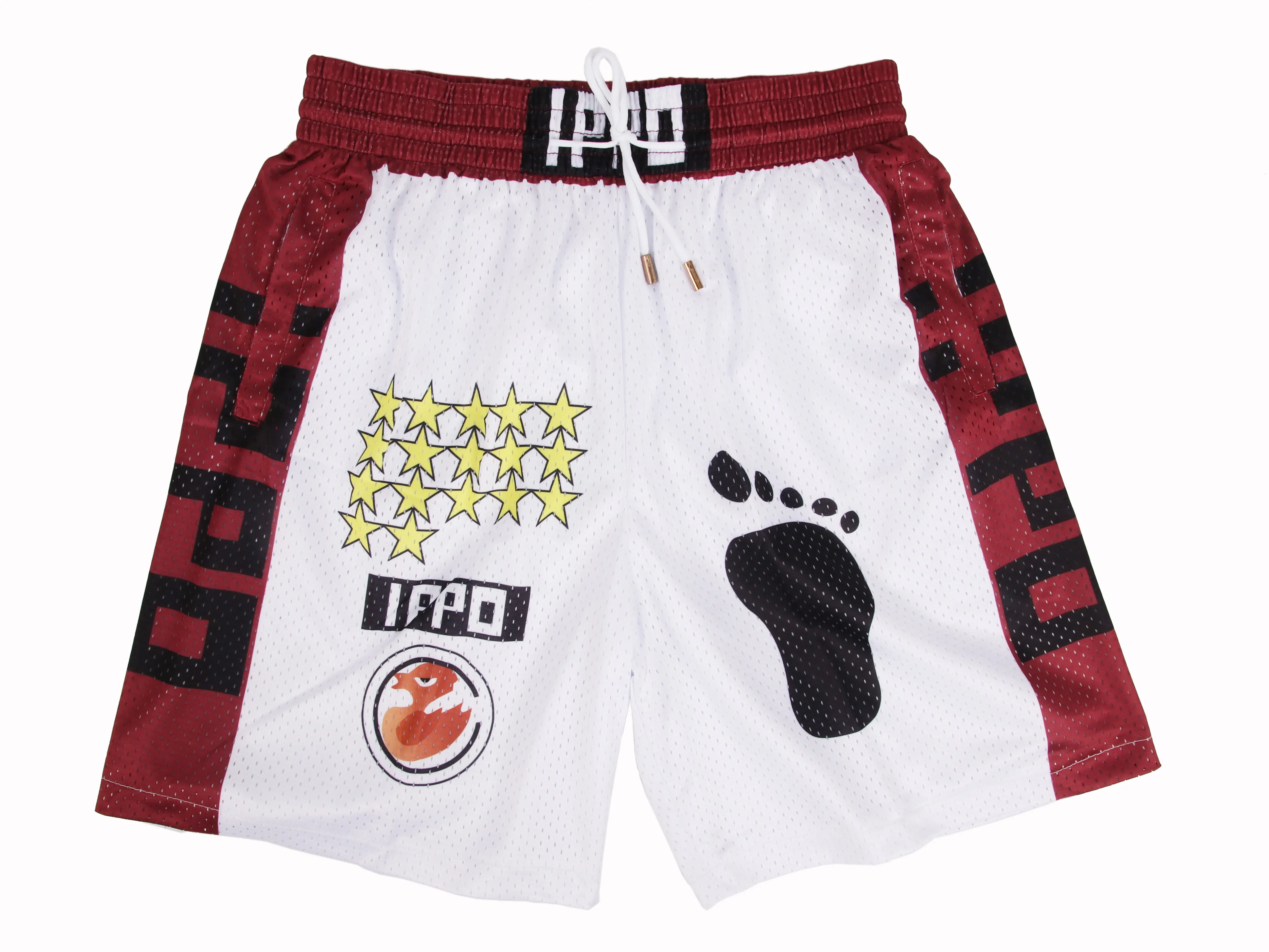 Hajime No Ippo Men's Basketball Mesh Anime Shorts With Four Pockets Athletic Sweat Walking Gym Shorts