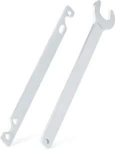 Orion Motor Tech Fan Clutch Wrench Set with 32mm Nut and Water Pump Pulley Holder for BMW E34 E36 E39 E46 E90, 2pc, Silver Car Repair Tools Car Inspection Tools, truck stuff,tools gadgets, Limited Time Deal