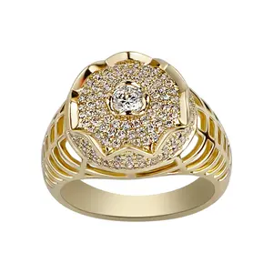 Royal Crown Ring - 14K Gold-Plated
