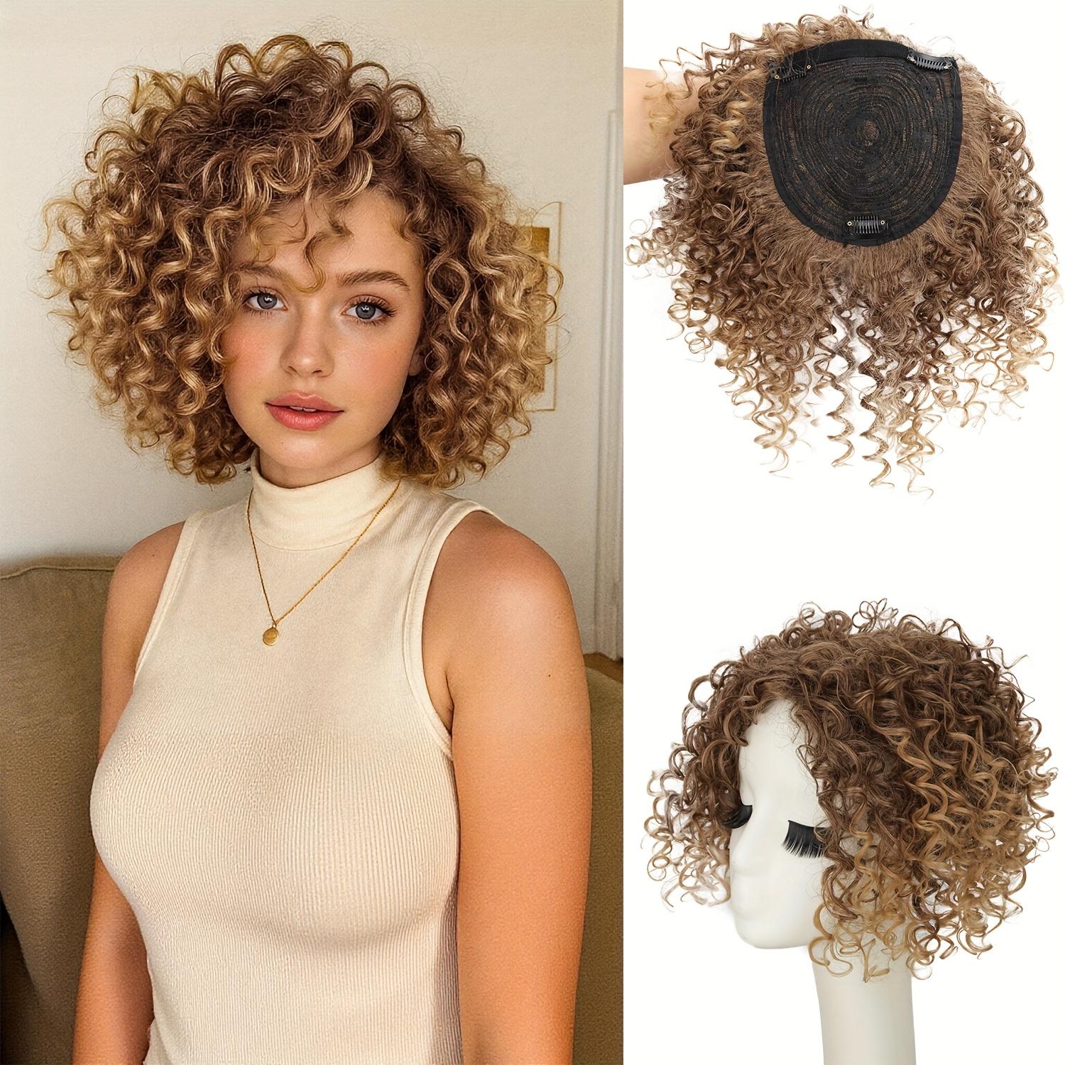 The Small Wig Enhances Hair Volume And Is Made of High-Temperature Resistant Synthetic Material, Suitable for Everyday Wear. It Adds Volume for Festive Occasions Like Halloween And Christmas