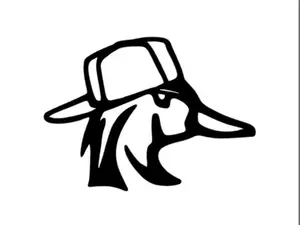 Duck With Backwards Hat Decal, Car Decal, Truck accessories, Squatted trucks, Duck Decal