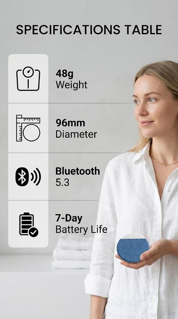 2026 New Sleep Pillow Speaker, Multifunctional Speaker, Wireless Speaker Subwoofer, Noise Timer Function, Stereo Bass Sleeping Earphones