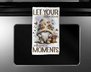 Gnome - Sweet Moments (16x24”) Kitchen Towel