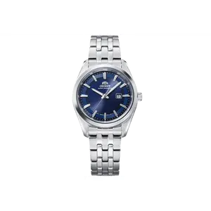 Orient Stretto Date Solar Quartz 32mm Dress Watch with Sapphire Crystal, RA-WG0602L10B
