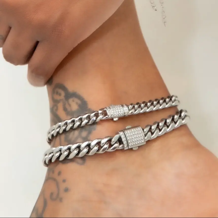 Stainless steel ankle bracelet Stainless steel ankle bracelet